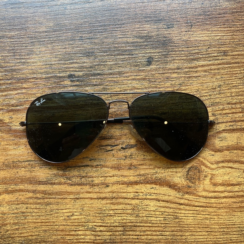 Ray Ban AVIATOR SUNGLASSES BLACK